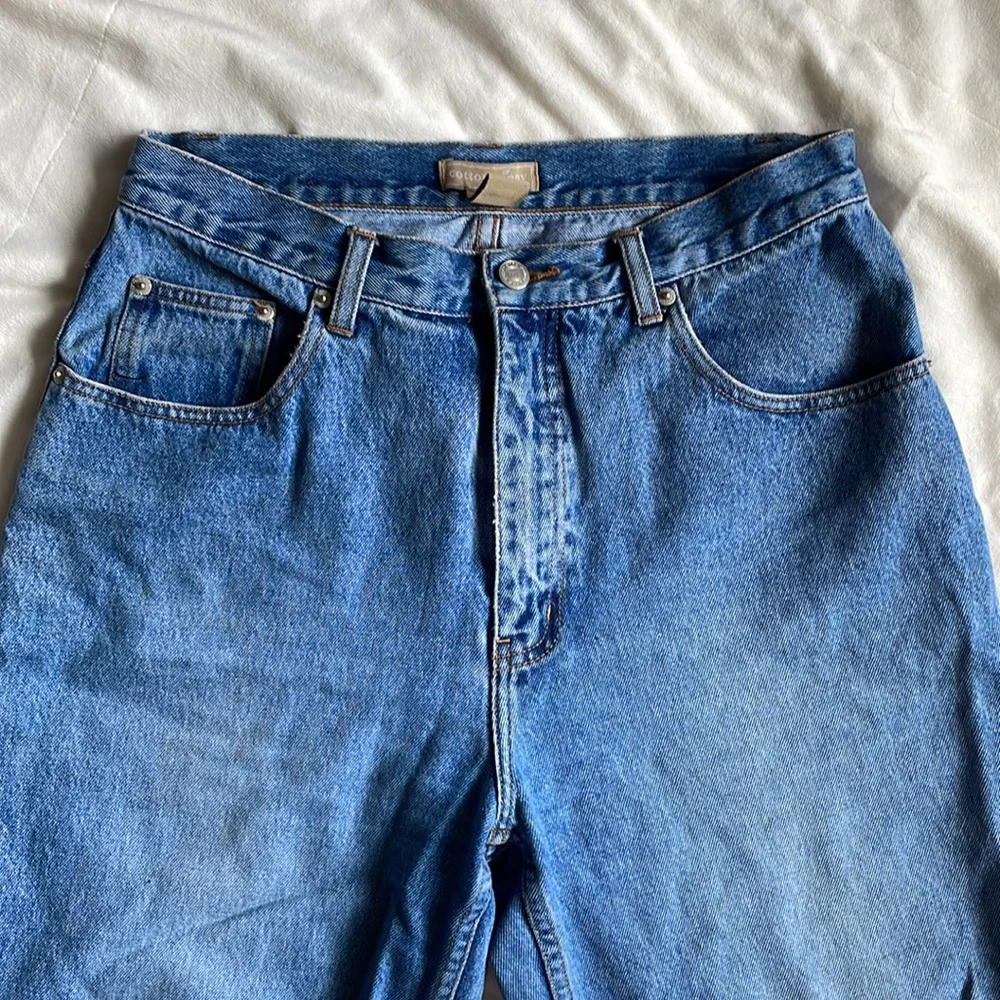 VTG Y2K high waisted cotton mom jeans - Picture 9 of 13
